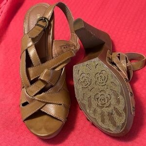 Brown Strappy Sandals